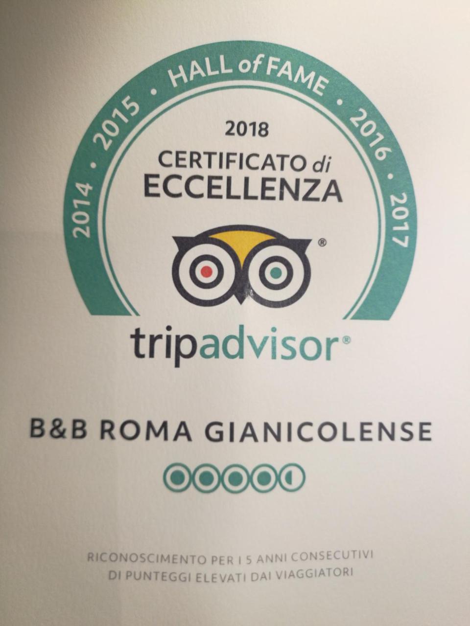 Bed and Breakfast Roma Gianicolense Экстерьер фото